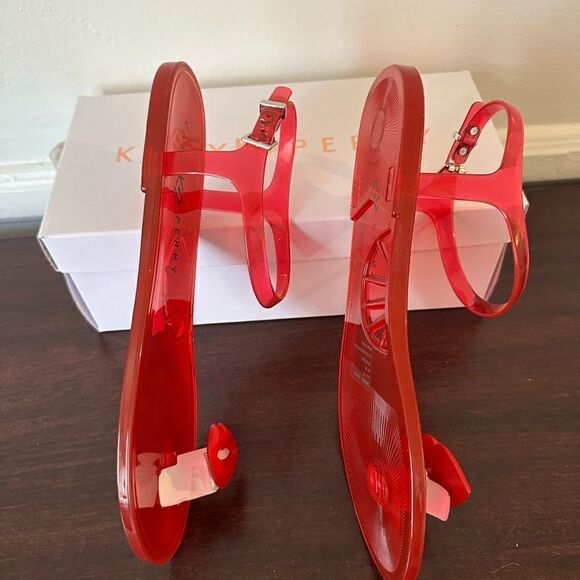 Katy Perry Geli Sandal in red size 9 , new - Picture 10 of 13